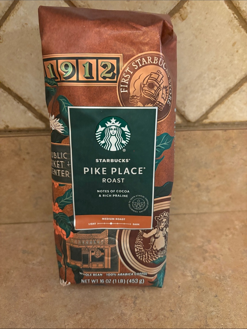Pike Place Roast Coffee Bag - starbucks